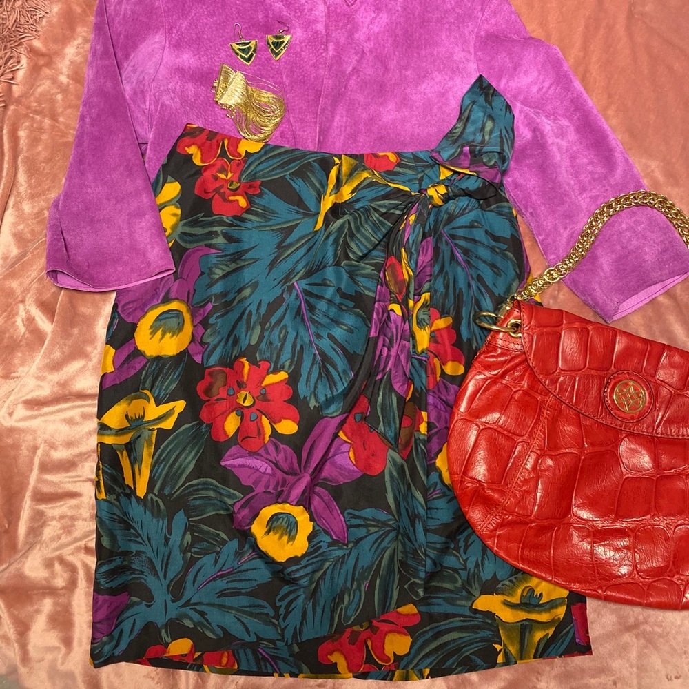 Lord and Taylor Silk Skirt Size 4